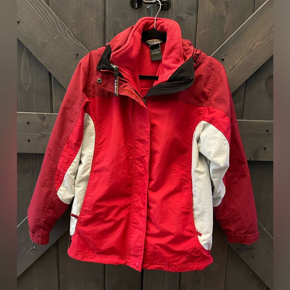 L.L bean winter ski jacket